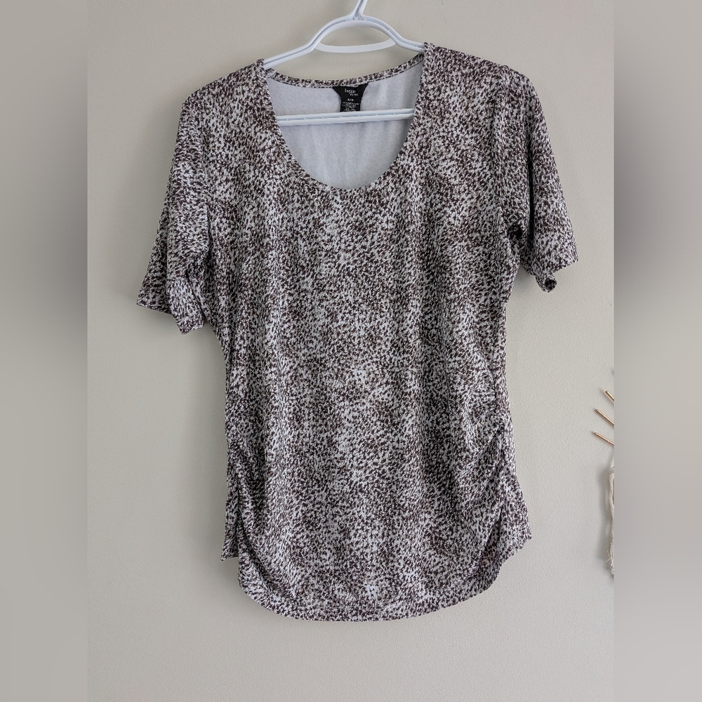 Haggar Speckled Short Sleeve Top